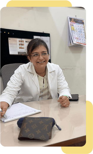 Dr. Kavisha Lambhate at work